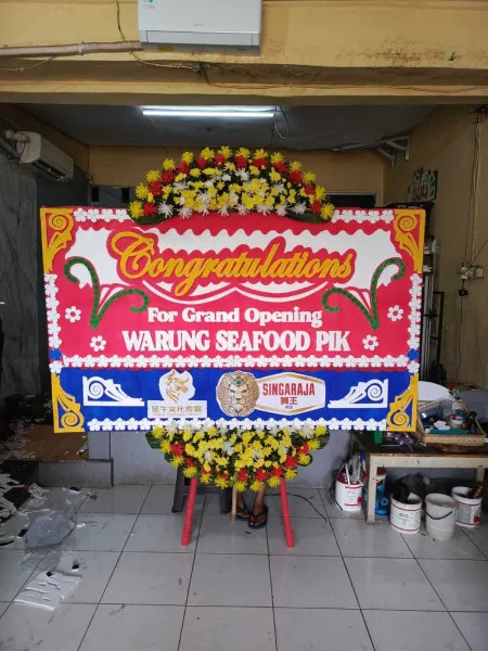 Papan Bunga Ucapan Selamat Cirangkong Cijambe