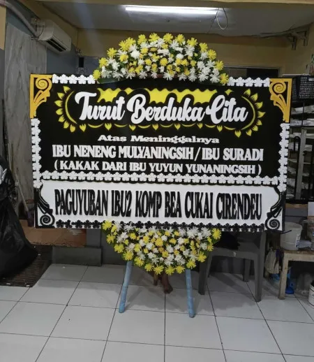 Papan Bunga Duka Cirangkong Cijambe